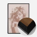 Black Wood Frame