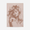 Abstract Female Figure 1 in Pantone Mocha Mousse