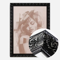 Abstract Female Figure 1 in Pantone Mocha Mousse
