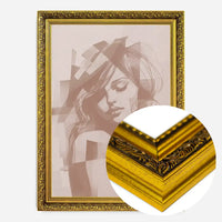 Abstract Female Figure 1 in Pantone Mocha Mousse