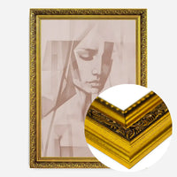 Abstract Female Figure 2 in Pantone Mocha Mousse