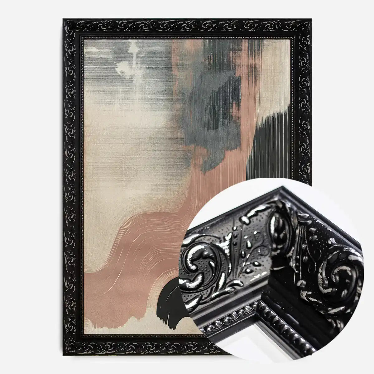 Abstract Shapes in Pantone Mocha Mousse