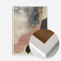 Abstract Shapes in Pantone Mocha Mousse