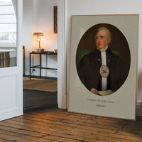 George Stephenson in a Newcastle Shirt Print