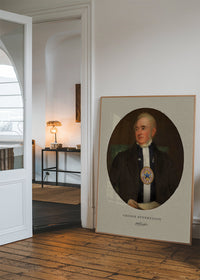 George Stephenson in a Newcastle Shirt Print
