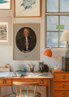 George Stephenson in a Newcastle Shirt Print