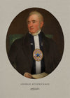 George Stephenson in a Newcastle Shirt Print