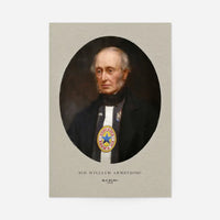 William Armstrong in a Newcastle Shirt Print
