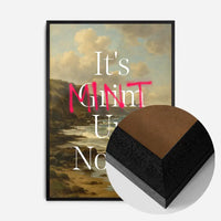It's Mint Up North Typography Poster