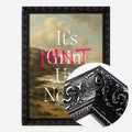 Black Ornate Frame