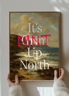 It's Mint Up North Typography Poster