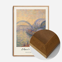 Claude Monet's Painting of Newcastle Quayside Print