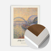 Claude Monet's Painting of Newcastle Quayside Print
