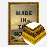 Made In The North Typography Poster Print