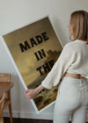 Made In The North Typography Poster Print