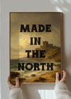 Made In The North Typography Poster Print