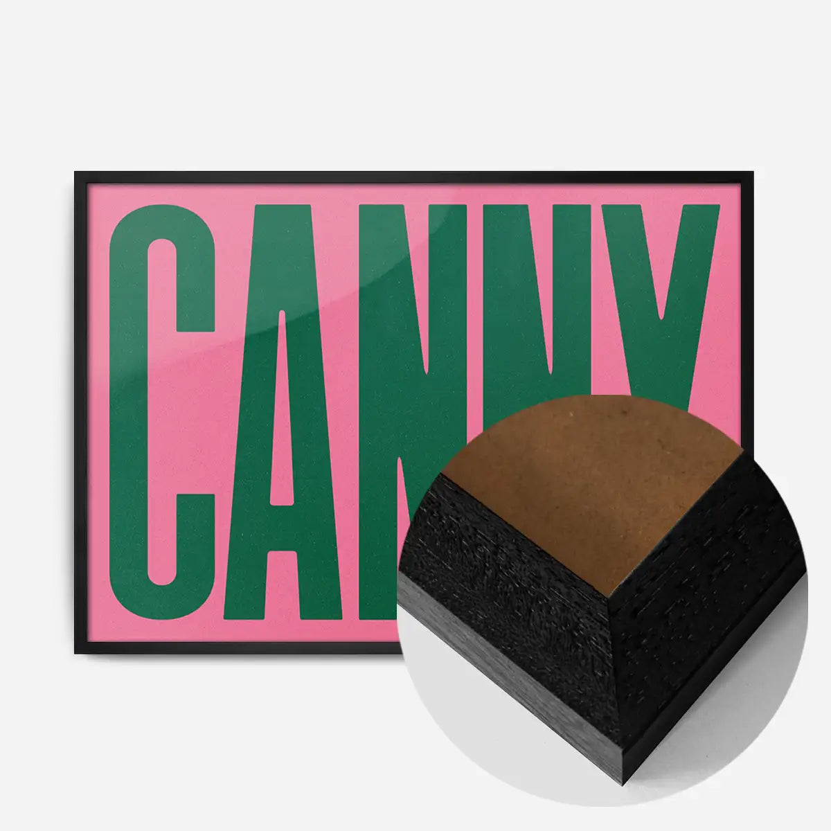 Canny Typography Poster Print