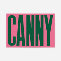 Canny Typography Poster Print