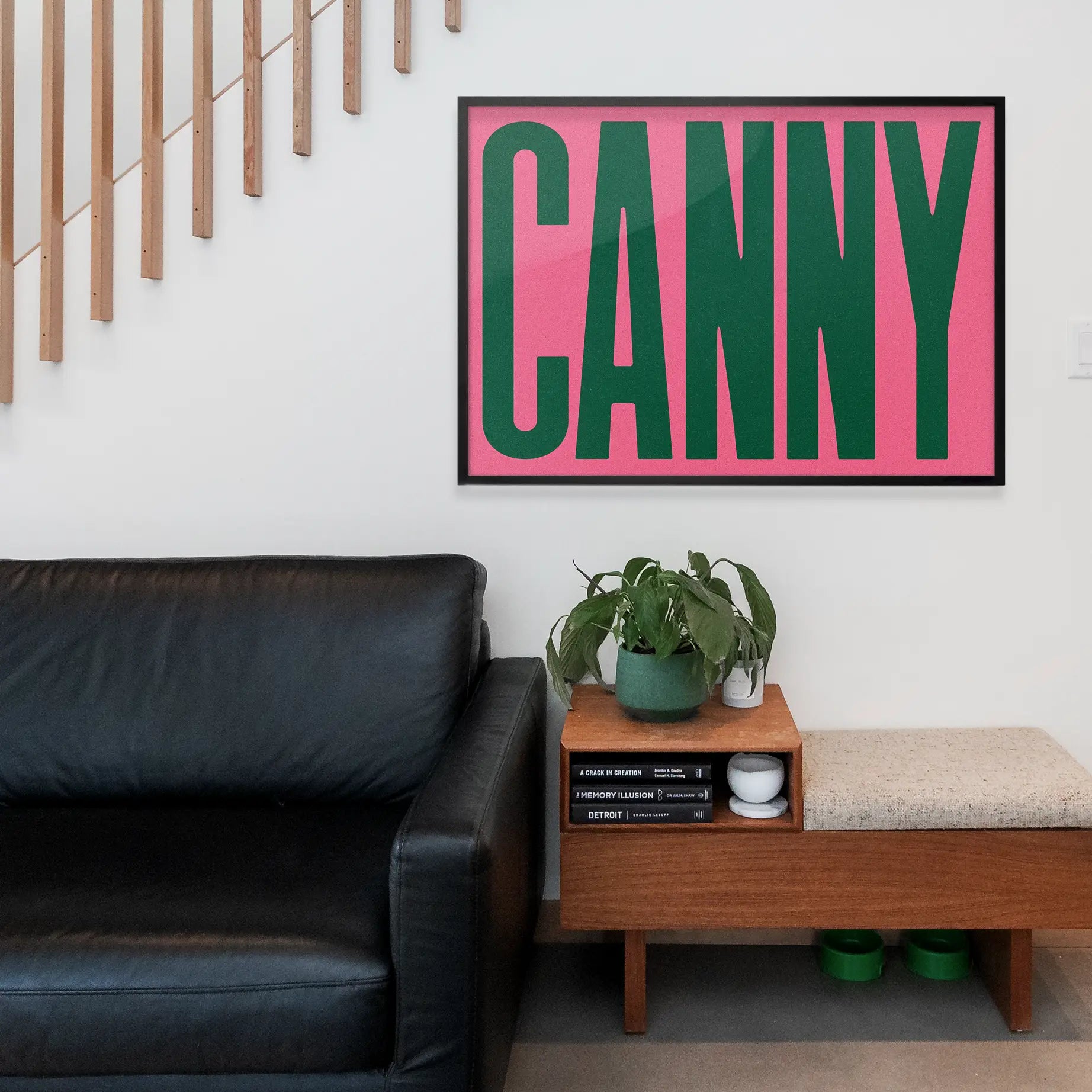 Canny Typography Poster Print