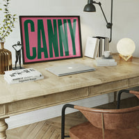Canny Typography Poster Print