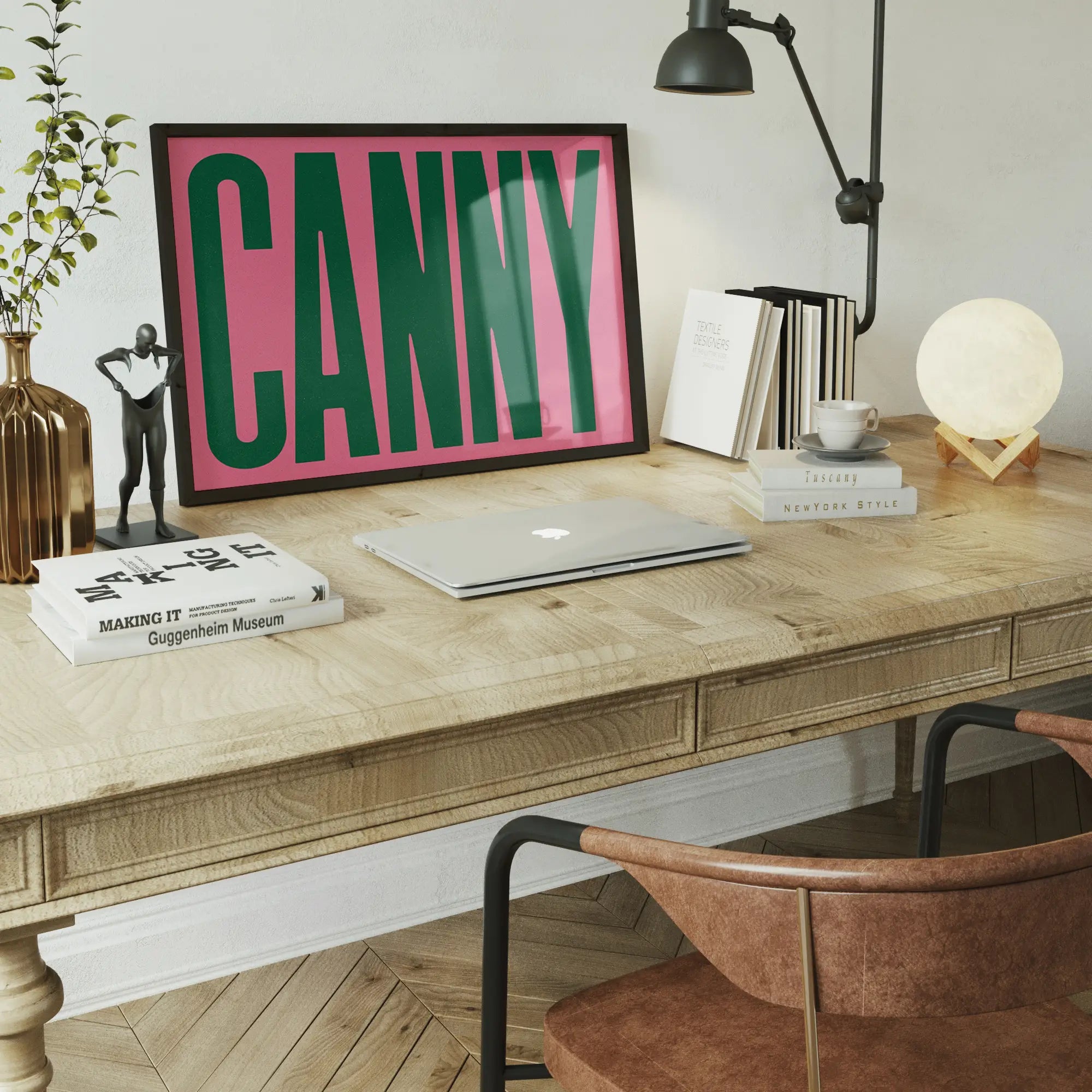 Canny Typography Poster Print