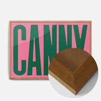 Canny Typography Poster Print