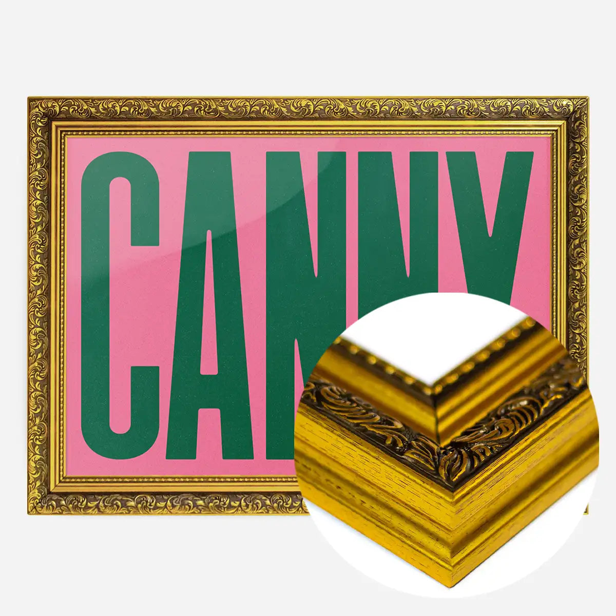 Canny Typography Poster Print