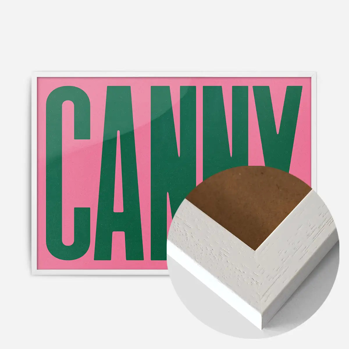 Canny Typography Poster Print