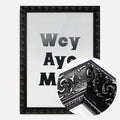 Black Ornate Frame