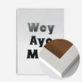 White Wood Frame