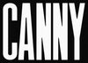 Canny Typography Poster Black and White Print