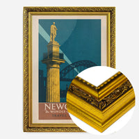 Newcastle Wonder City Monument Tourist Poster Print