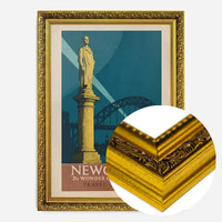 Newcastle Wonder City Monument Tourist Poster Print