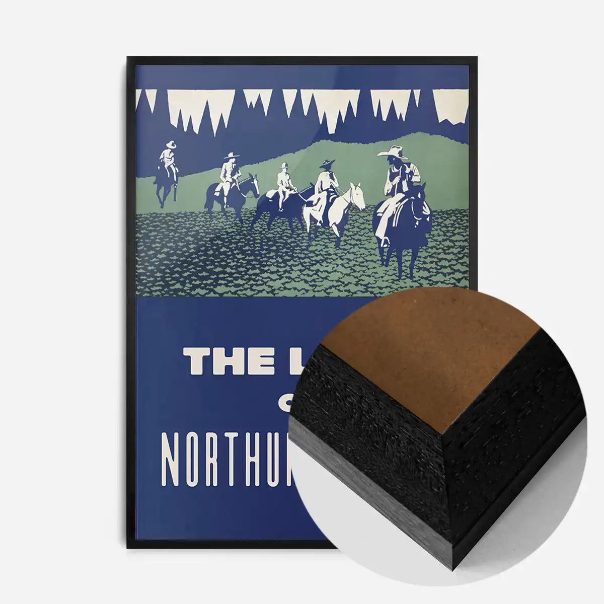 The Lure of Northumberland Poster Print