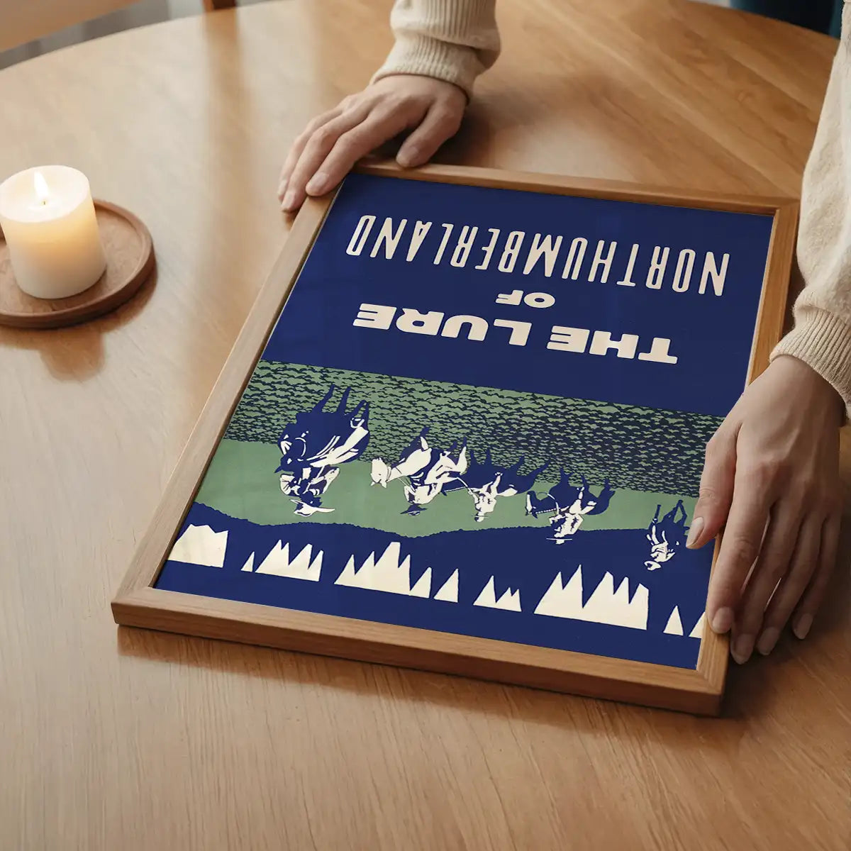 The Lure of Northumberland Poster Print