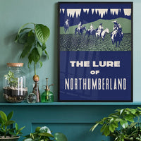 The Lure of Northumberland Poster Print