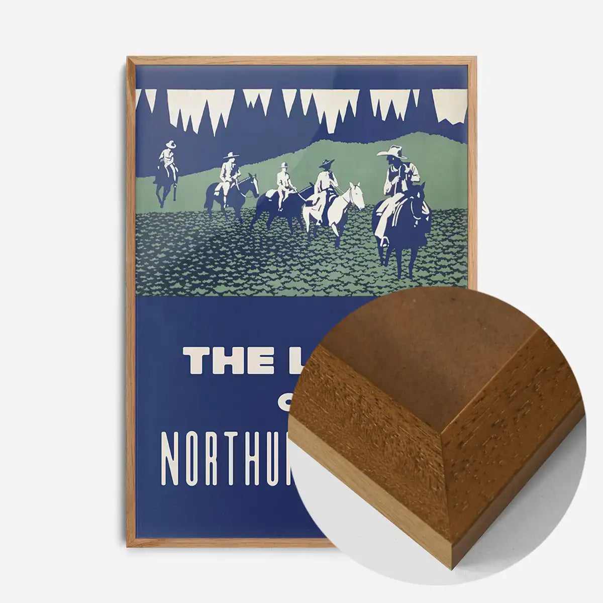 The Lure of Northumberland Poster Print