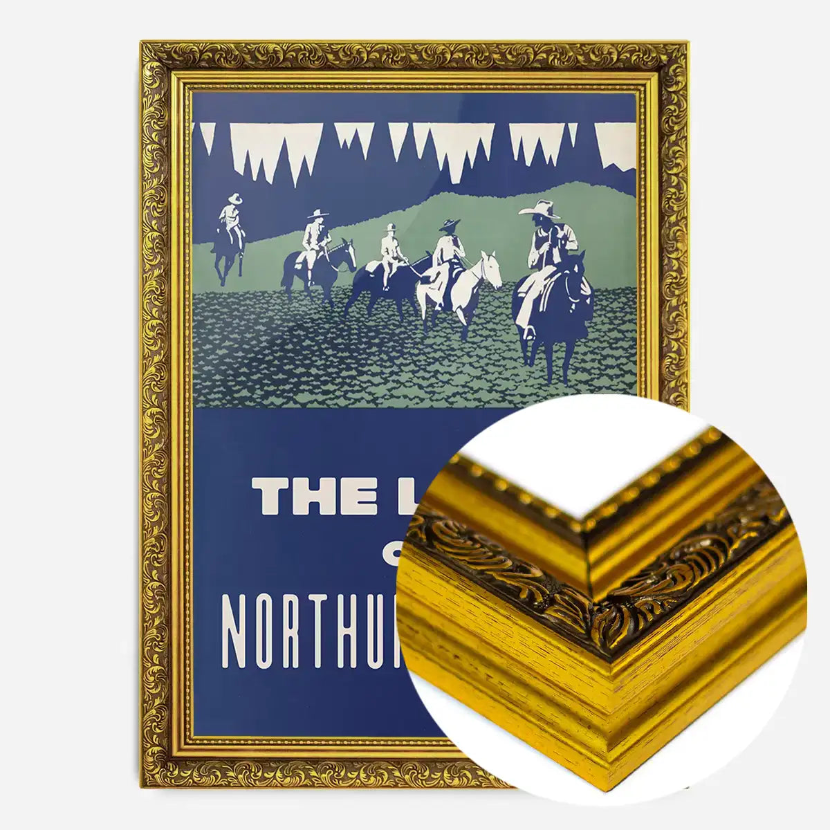 The Lure of Northumberland Poster Print