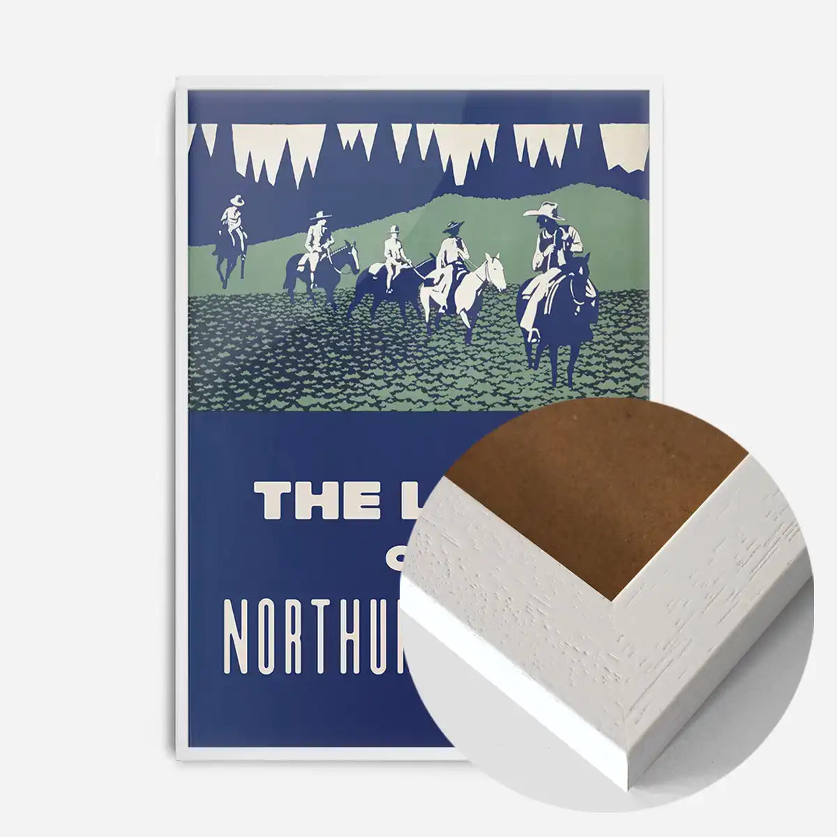 The Lure of Northumberland Poster Print