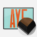 Black Wood Frame