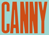 Canny Typography Quote Print - Orange