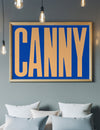 Canny Typography Quote Print - Peach
