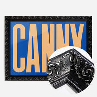 Canny Typography Quote Print - Peach