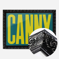 Canny Typography Quote Print - Lime Green