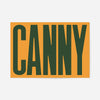 Canny Typography Quote Print - Forest Green