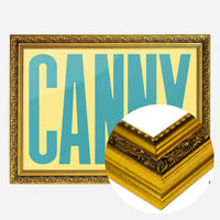Canny Typography Quote Print - Duck Egg Blue