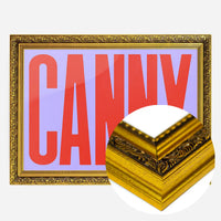 Canny Typography Quote Print - Red