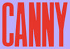 Canny Typography Quote Print - Red