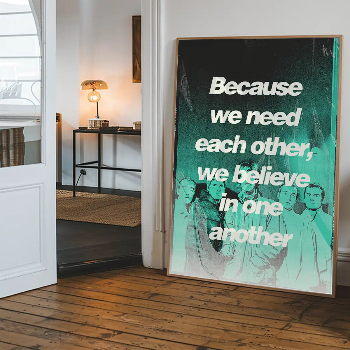 Acquiesce Oasis Lyrics Poster