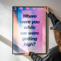 Champagne Supernova Oasis Lyrics Print